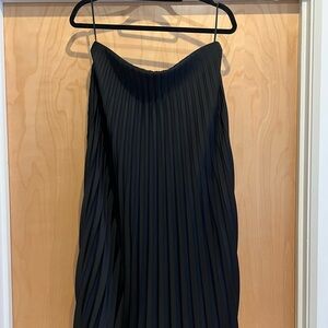J.Crew Black Pleated Skirt